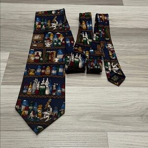 Alynn Tie Men's "Ye Olde Apothecary Shop" Creative American Design Neckwear